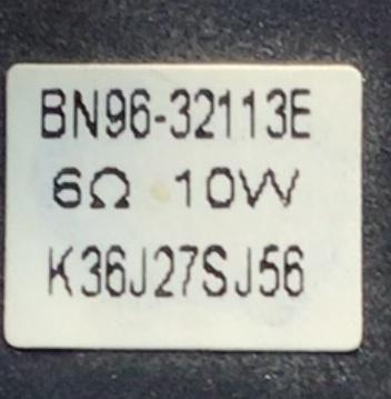 KIT DE BOCINAS PARA TV SAMSUNG / NUMERO DE PARTE BN96-32113E / 6Ω 10w / K36J27SJ56 / MODELO UN58H5203AFXZX IS01	 - Imagen 2